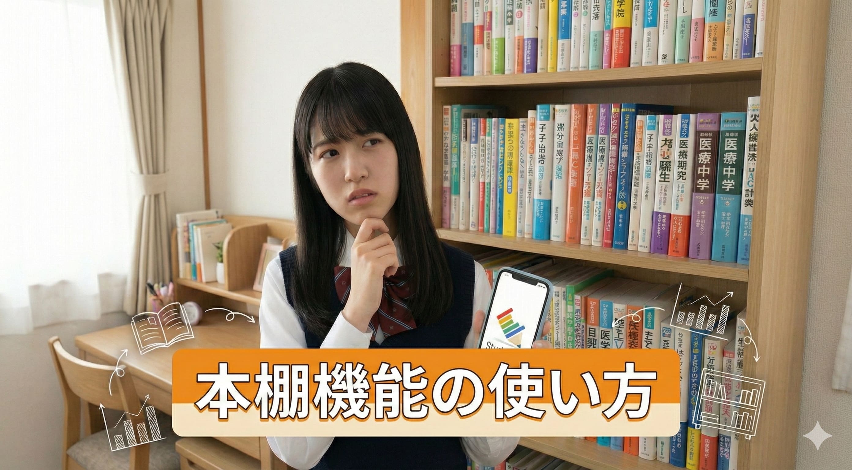 Studyplus基本ガイド】本棚機能の紹介 | Studyplus（スタディプラス）